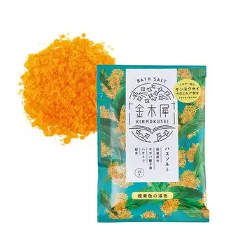 Глобальное планирование продукции Yururito Osmanthus Bath Salts 35g Сладкий и мягкий аромат османтуса