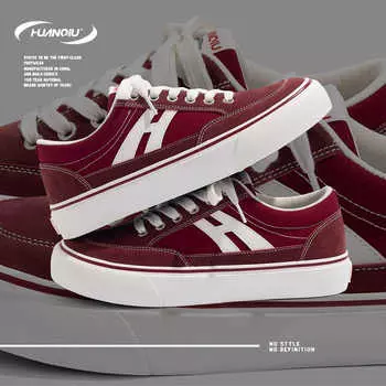 Глобальные легкие парусиновые туфли, весенние дышащие туфли, мужские туфли Tide, корейская версия, универсальные повседневные туфли на платформе ZHQ-XA072 39 красный