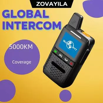 Глобальный интерком global-ptt Android ZOVAYILA публичная сеть интерком 3G4G гражданский 5000 км вызов standard