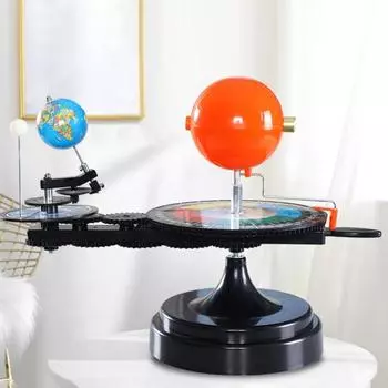 Глобус Aarde Zon Maan со светодиодной подсветкой Земля-Солнце-Луна Орбитальный Теллурион Развивающая игрушка