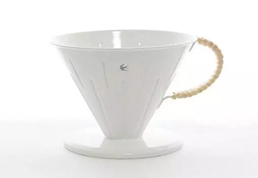 GLOCAL STANDARD ИЗДЕЛИЯ ИЗ РОТАНГА TSUBAME DRIPPER ИЗ РОТАНГА Swallow DRIPPER 4.0 4.0 белый
