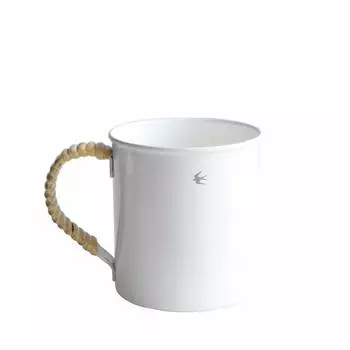 GLOCAL STANDARD ИЗДЕЛИЯ Кружка SUBAME RATTAN размер Swallow Coffee Rattan Mug Белый LL/БЕЛЫЙ белый
