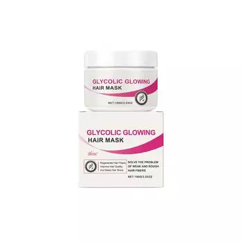 Glossy Nourishing Hair Mask Repairs Dryness Replenishes Moisture Smoothes And Improves Frizzy Nourishing Hair Mask. One Size белый