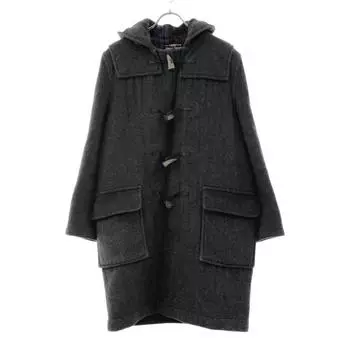 Gloverall 60s 70s Made in England Vintage Duffel coat 38 gray Women Used