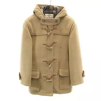 Gloverall 80s 90s Old British wool blend Duffel coat 46 beige Women Used