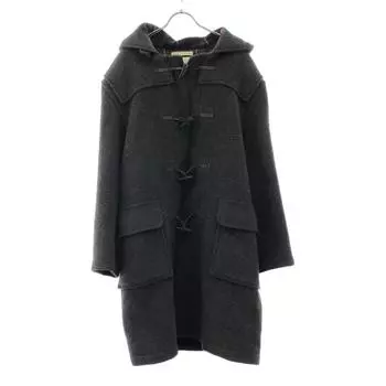 Gloverall 90s Made in England Wool Blend Old Duffel coat 40 Back check Men s Used