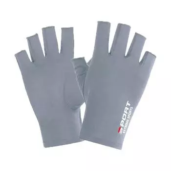 Gloves Cycling Gloves Gloves Men Fishing Gloves Summer Sunscreen Gloves Women Gloves grey-half-finger