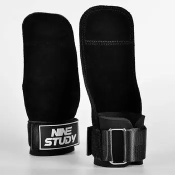 Gloves Gym Wrist Strap With Palm Guard Pullup Booster Exercise Practical Sports