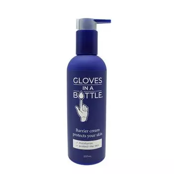 GLOVES IN A BOTTLE Barrier Cream 237ml Hand Cream Lotion [Large Capacity] синий