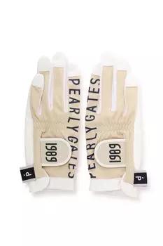 Gloves Quick UV Golf Gloves SS [Pearly Gates] Women s Two-handed (Water Absorbent, Drying, Protection) / / 053-4185402 040_Champagne (17~18cm)
