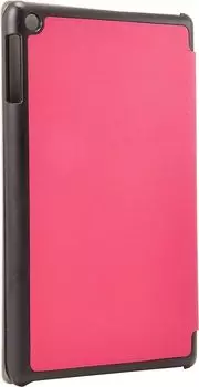 GLOW Amazon Fire HD8 case set film touch pen Magenta 3-fold 3-piece [protective & included] 7541-31