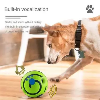 Glow Ball Interactive Dog Toy Fun Giggle Sounds When Rolled or Shaken Pets Know Best As Seen on TV Pet Products 8.8cm