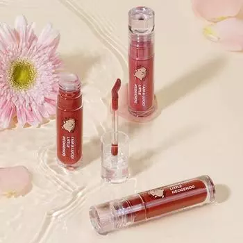 Glow Oil Увлажняющий и придающий объем блеск для губ с большой кисточкой Длительное увлажнение Точное увлажнение C