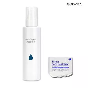 Glow Spa Sebum Clear 100 мл + 30 ватных дисков в комплекте / Средство для очищения пор и удаления черных точек с кожи, 1 шт.
