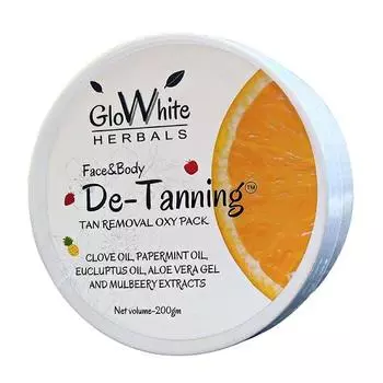 GloWhite Herbals De Tan Маска для лица для сияющей кожи 200 г