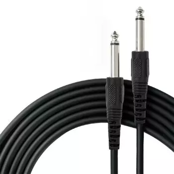 GLOWZEN Guitar Shield Bass Shield Cable Кабель для подключения гитарных 6,35 мм микшеров, усилителей, динамиков и т. д.. (3M)