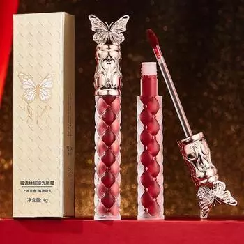 Глянцевая бархатная глазурь для губ Mist Finish, матовая увлажняющая жидкая помада с антипригарным покрытием 4405-4g