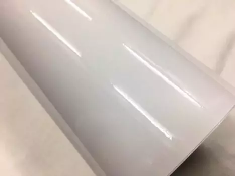 Глянцевая белая режущая пленка 152см х 30см белая для и другой оклейки автомобиля крыша, салон, белый