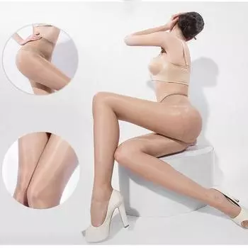 Глянцевые блестящие колготки плотностью 15 ден, колготки, чулочно-носочные изделия, шланг чёрный