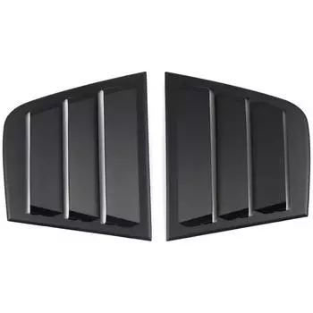 Глянцевые черные боковые жалюзи, крышка жалюзи для Dodge Charger 2011-2021