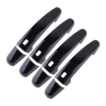 Глянцевые черные накладки на ручки дверей с функцией Smart для внедорожника Traverse 18-23