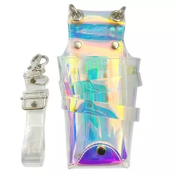 Глянцевый чехол для ножниц Mermaid Shine с 7 предметами для парикмахера [GLASS FROG] (Аврора)