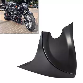 Глянцевый черный передний спойлер обтекателя подбородка для мотоцикла Harley Sportster 48 883 1200 2004-2017 2018