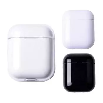 Глянцевый пылезащитный жесткий чехол для наушников Apple Airpods, совместимых с Bluetooth