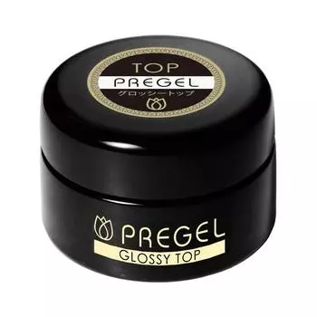 Глянцевый топ PRE GEL 4g, совместимый с УФ/LED