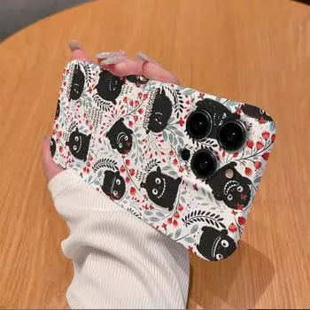 Глянцевый жесткий чехол для ПК, корейская пленка с покрытием, милый монстр, сублимационная задняя крышка с 4 краями, печать в формате Full HD iPhone 7 зелёный