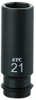 Глубокая головка Kyoto Machinery Tools для ударного гайковерта Drive x Total 80 мм 1 шт. (КТК) Угол BP4L-19TP-S: 12.7 длина: