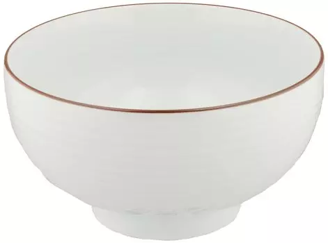 Глубокая миска для лапши Hakusan Pottery, белая, 1500 мл, белый фарфор, Sendan, HAKUJISENDAN, Hasami, сделано в Японии, 6 дюймов (ок.) 18,510см белый