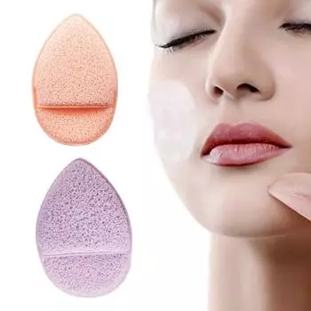 Глубокая очистка лица, слойка для удаления черных точек, мягкая губка, отшелушивающий слой для лица, чистый слой для очищения кожи, массажный слой, инструмент для ухода за кожей фиолетовый