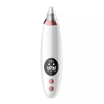 Глубокая очистка, удаление черных точек, электрическое средство для удаления черных точек, вакуумный очиститель пор, вакуумный комплект, экстрактор комедонов от прыщей Built-in Battery белый