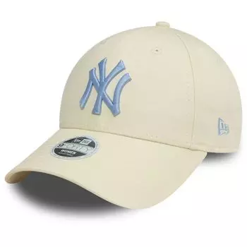 Глубокая популярная шляпа 9forty 940 Yankees Dodgers унисекс MLB женщины бесплатно NY [New Era] женщины мужчины (JP, Алфавит, Размер, Кремовый) [Элемент]