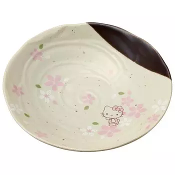 Глубокая тарелка Skater Mino Ware Hello Kitty Sakura Sanrio 21,3x3,7 см CHMD3-A