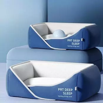 Глубокий сон Осень и зима Средний и большой коврик для будки для собак Коврик для кошачьего туалета Съемный и моющийся теплый матрас Товары для домашних животных XXL