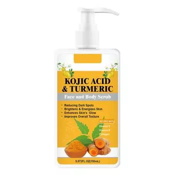 Глубоко очищающий мультивитаминный увлажняющий отшелушивающий нежный скраб для тела для лица 150 мл One Size