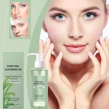 Глубокое очищение, увлажнение, отсутствие стянутости на лице, уменьшение черных и белых точек, очищение кожи, мягкие ингредиенты, 100 мл One Size зелёный