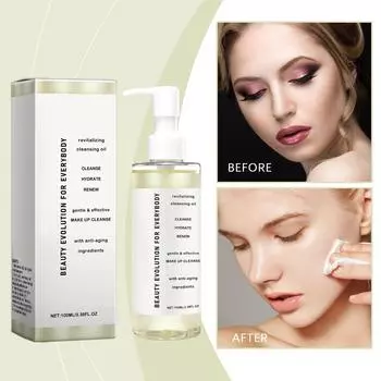 Глубокое очищение Увлажнение Увлажняющий Средство для снятия макияжа Очищающее средство для лица Не стягивает Нежные ингредиенты ухода за кожей 100 мл One Size