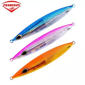 Глубоководная железная пластина, свинцовая рыба, 200 г/17 см, металлическая жесткая приманка, приманка, биомиметическая приманка, лодка для рыбалки, морская рыбалка, большая железная пластина