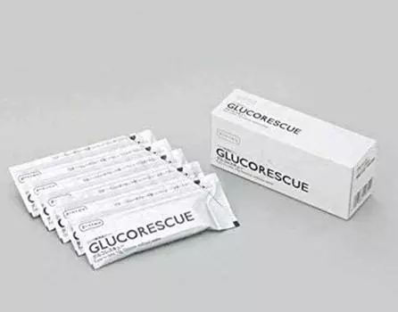 Gluco Rescue Glucose Replenishment Jelly 25 г x 5 упаковок по 6 шт. 1 пара берушей со шнурком, изготовленных [Set boxs] (Включает Moldex)