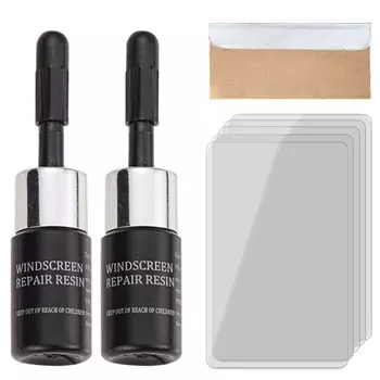 Glue Tools Cured films Car Window Glass Crack Chip Repair Kit Glass Cleaner Tool Nano Repair Fluid
