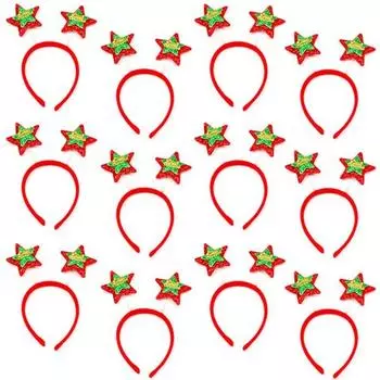 Глупая рождественская повязка на голову со звездой