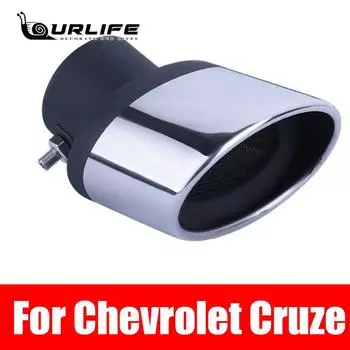 Глушитель из углеродного волокна, нержавеющая выхлопная насадка для Chevrolet Cruze, Chevy Cruz 1,6 2009 2010 2011 2013 2016, аксессуары C