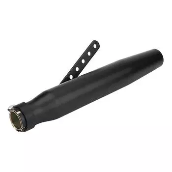 Глушитель выхлопной трубы мотоцикла, наконечник выхлопной трубы, универсальный для мотоцикла GY6, черный