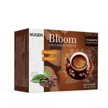 Глутатион Кофе Коллаген Coffee Bloom COLLAGENCOFFEE Белый кофе 100г