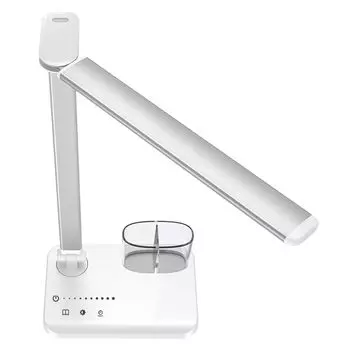 Glvaner Настольный энергосберегающий светодиодный бесступенчатый светильник с сенсорным управлением, в комплект входит ручка, новый настольный компьютер для чтения, подарок, свет, затемнение, тонирование, милый, глаза,