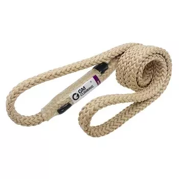 GM CLIMBING 25kN Прусик-петля Technora Fiber Climbing Arborist Rescue 6.8mm 38.5cm 100% жёлтый