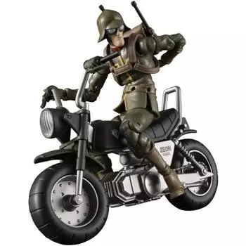 ГМГ. (Гандам Военное поколение) Мобильный костюм Гандам Княжество Зион Армия 08 V-SP Мотоцикл для обычных солдат и солдат Зиона Приблизительно. 100мм